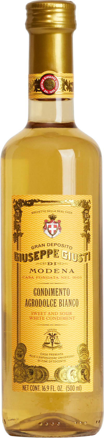 Condimento Agrodolce Bianco Giuseppe Giusti 0,5l