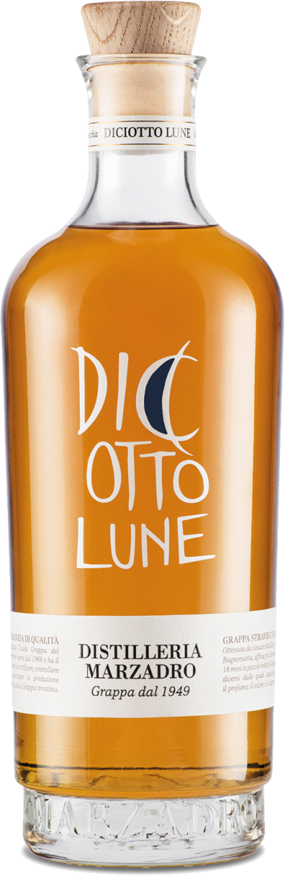 Grappa Stravecchia Diciotto Lune 0,7l