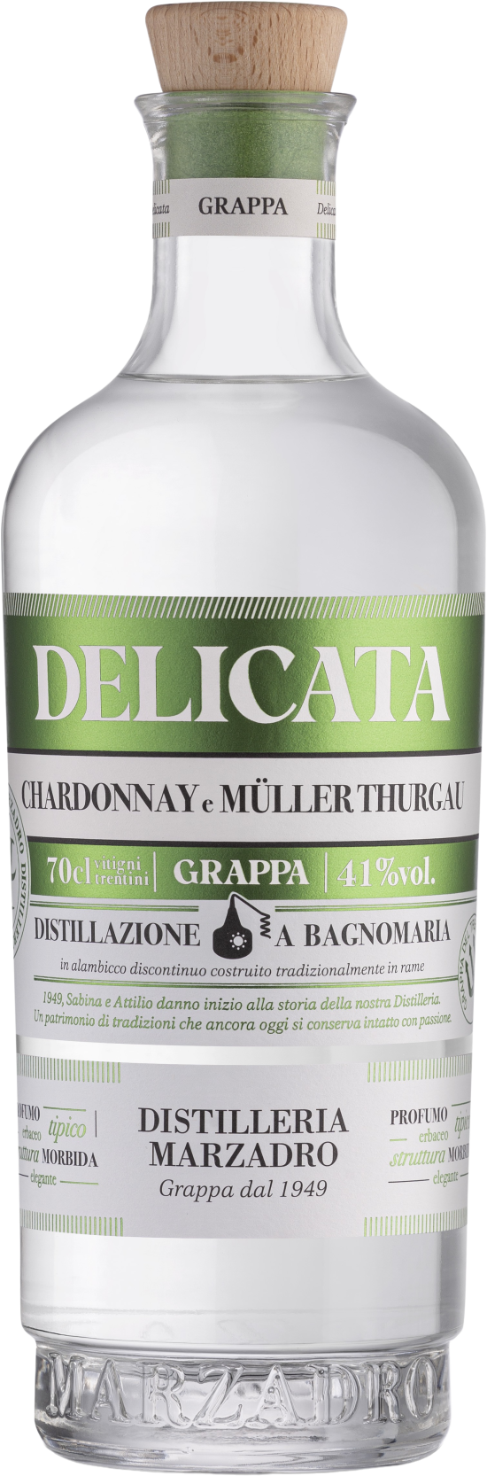 Grappa Bivitigni Delicata 41° 0,7l