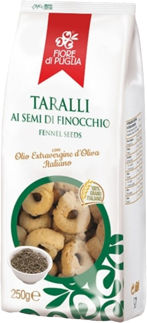 Taralli ai Semi di Finocchio 250 gr