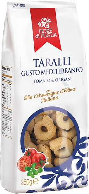 Taralli Gusto Mediterraneo 250gr